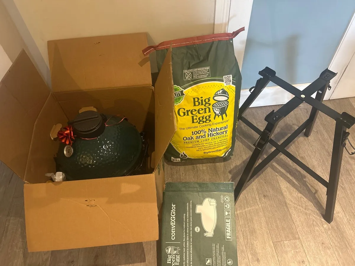 Mini Green Egg BBQ - Image 1
