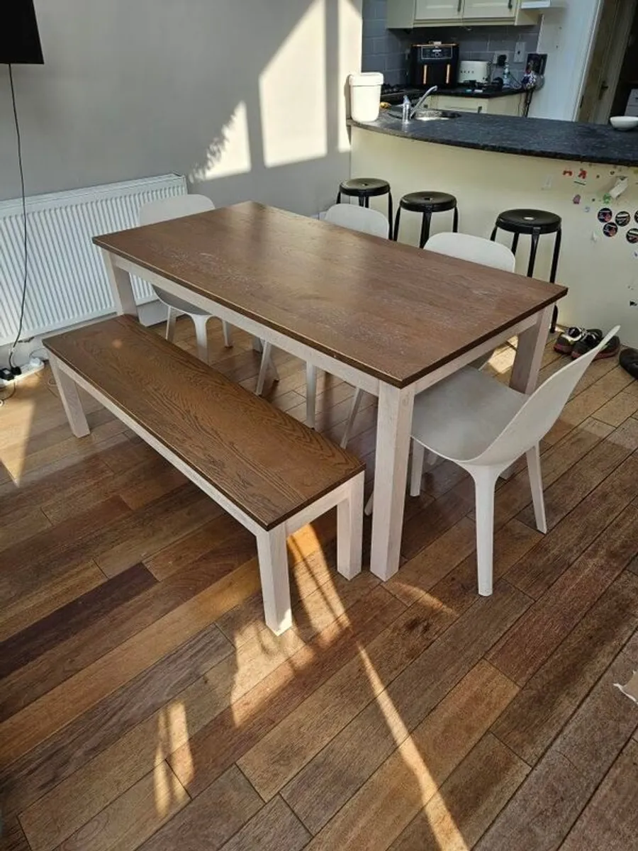 Dining Table and Chairs - Image 1