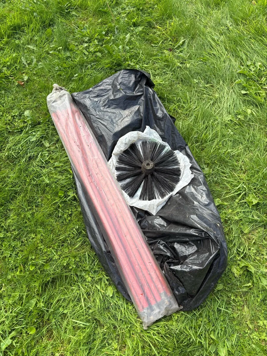 Chimney sweep brush