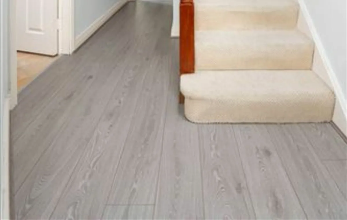 Kronotex Silver Oak Laminate Floor Boards - Image 1
