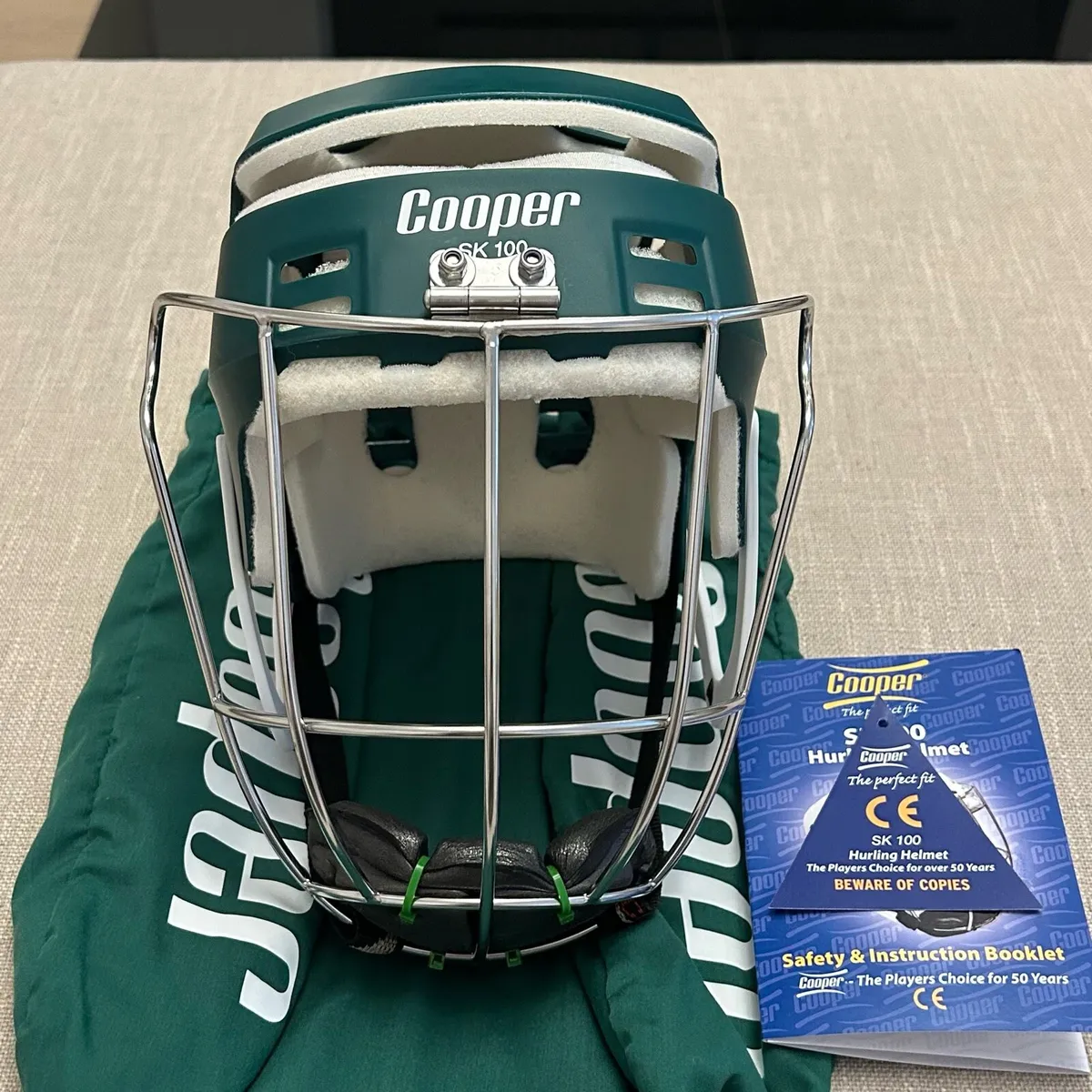 Cooper Helmet | Green SK100 - Image 1