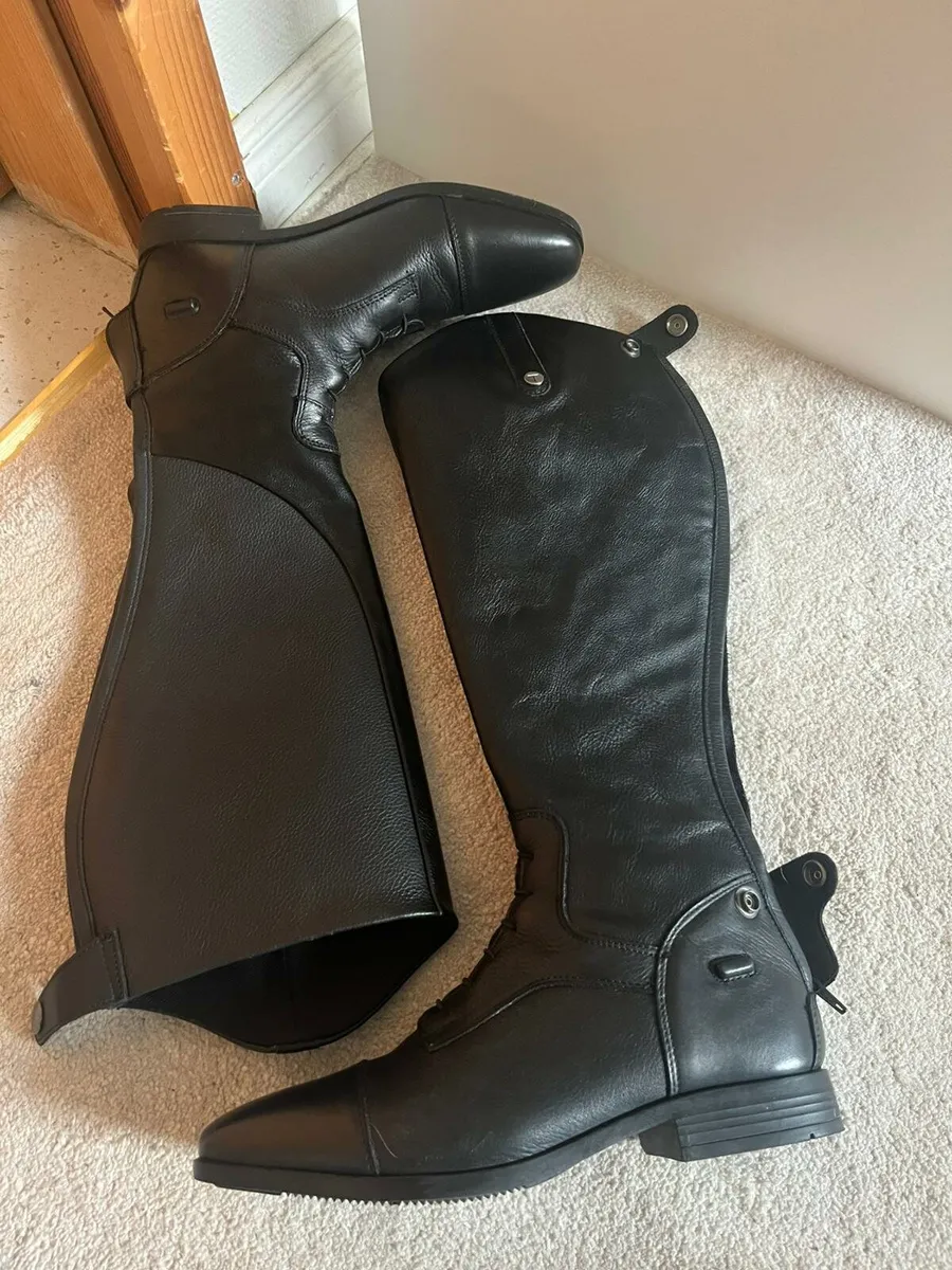 New leather riding boots - Image 3