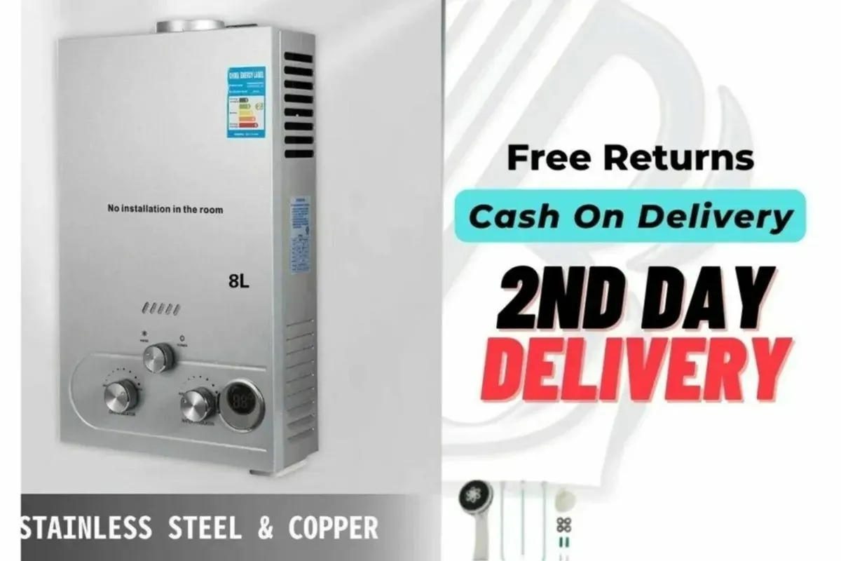 8L LPG Instant Gas Water Heater Feeding Calves - Image 1