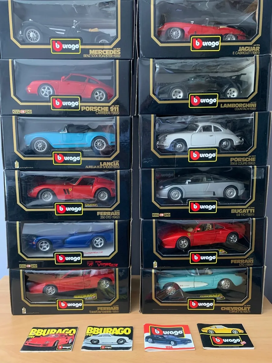 A Collection Of Burago Model Cars - Scale 1/18 - Image 3