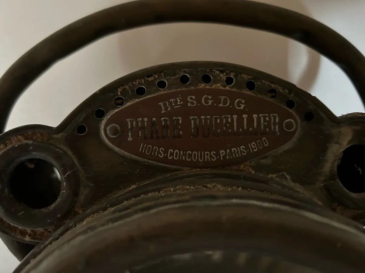 Brass ship lamp - Image 1