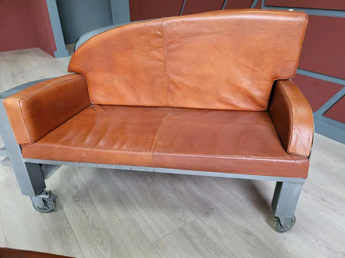 Unique Vintage Car Front Armchairs Set of 2 - Image 4