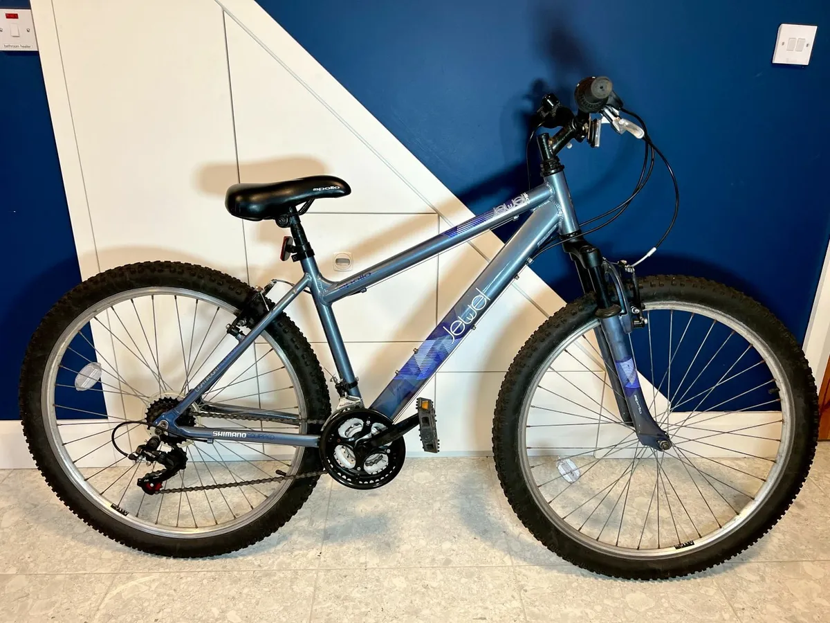 Apollo Jewel Blue/Grey Mountain Bike - Image 1