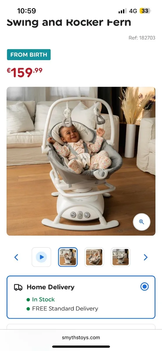 Baby swing/rocker - Image 1