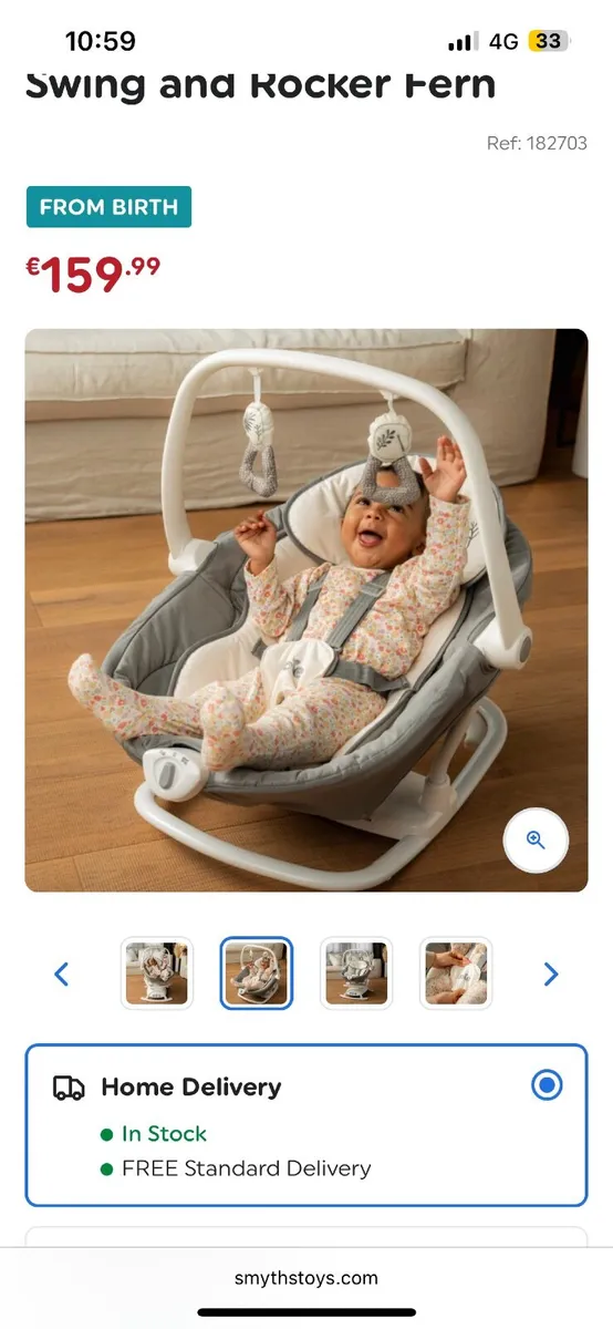 Baby swing/rocker - Image 2