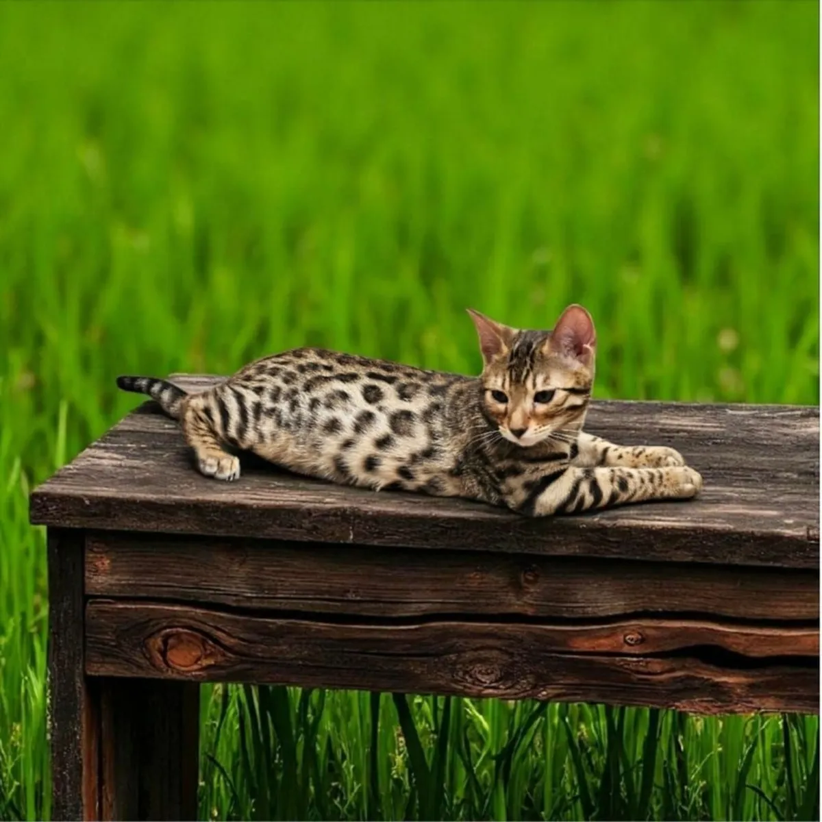 4 Bengal Cats - Image 1