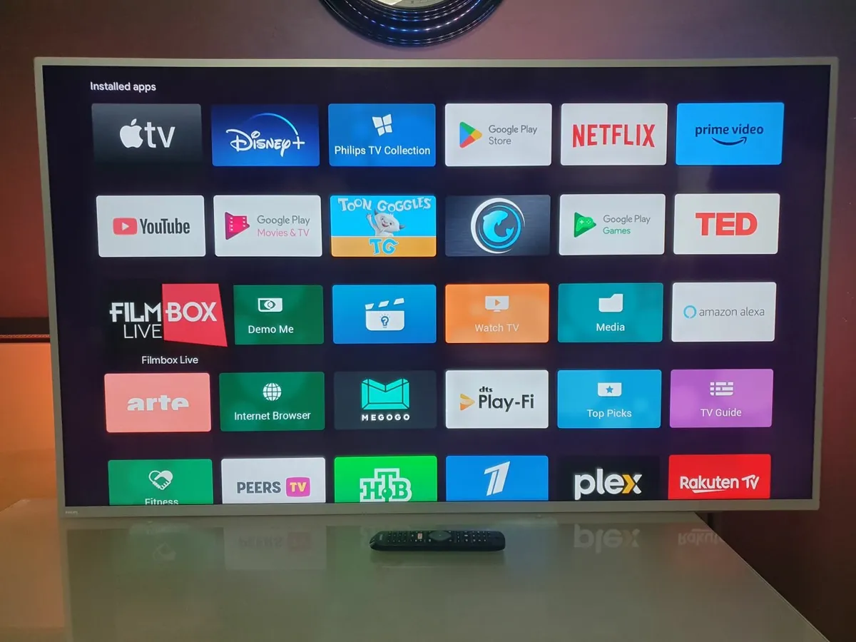58" Philips Ambilight 4k HDR Smart LED Android TV - Image 3