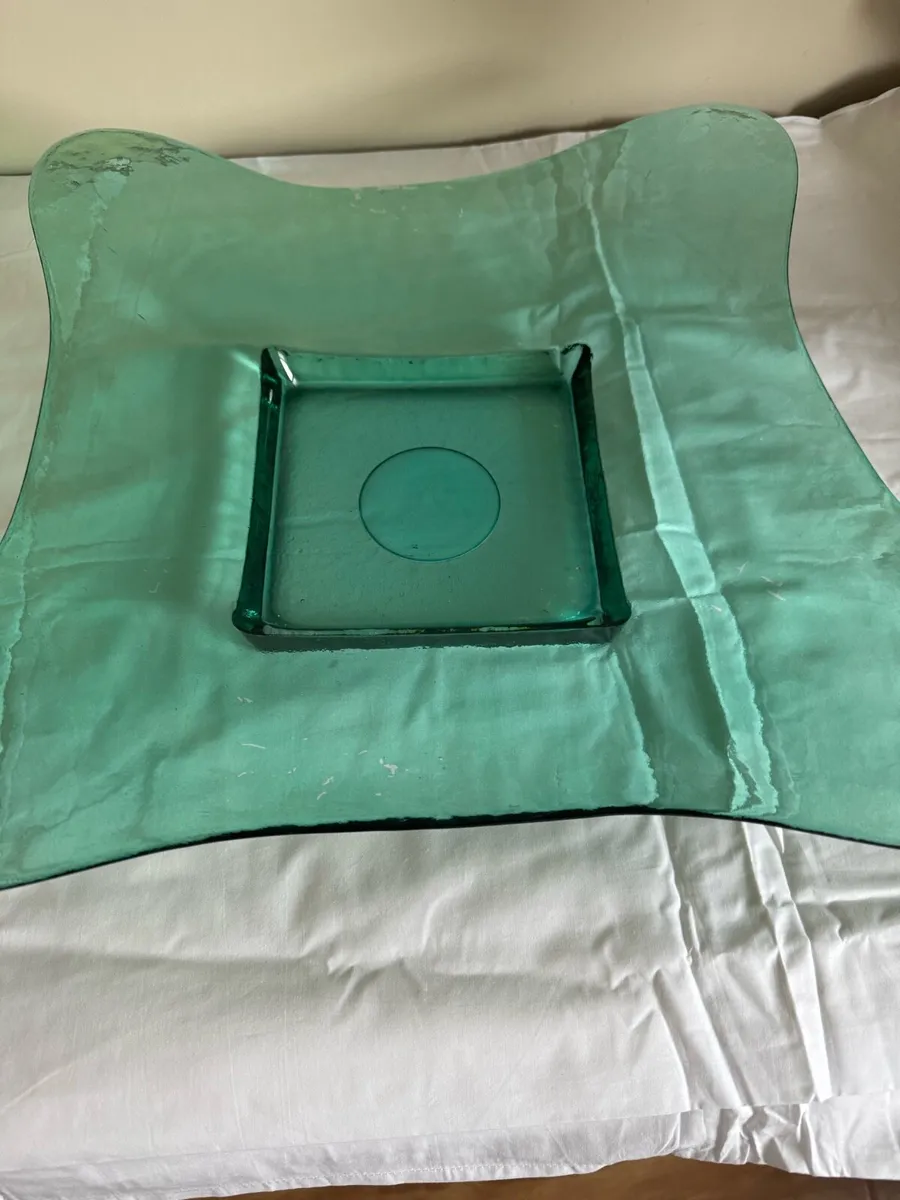 Green extra large decorative bowl - Image 3