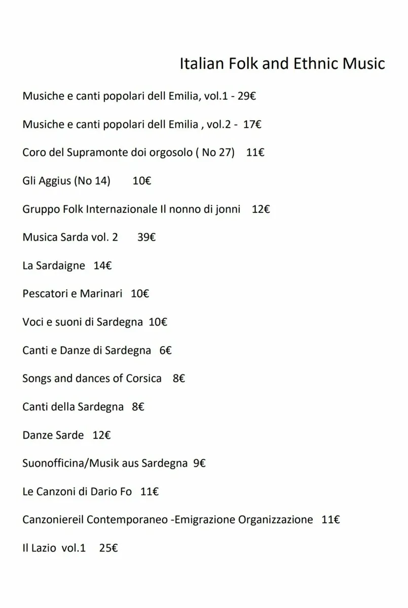 Vinyls: Italian popular and ethnic/folk music - Image 2