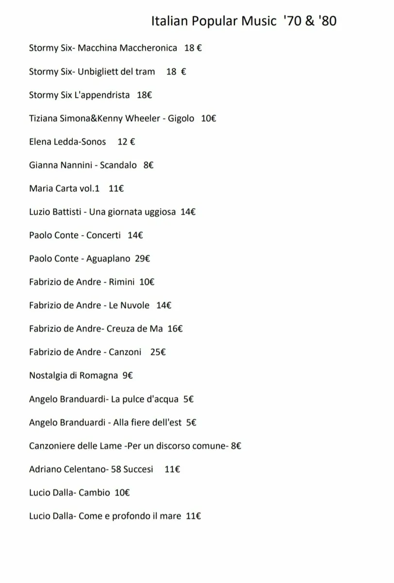 Vinyls: Italian popular and ethnic/folk music - Image 3