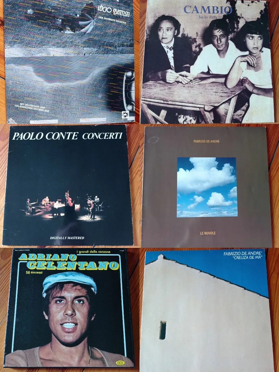 Vinyls: Italian popular and ethnic/folk music - Image 1