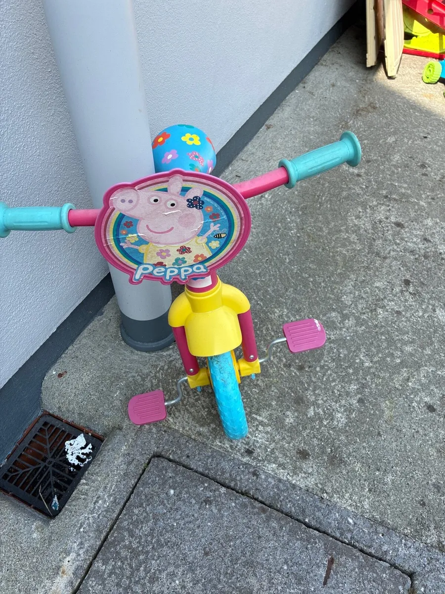 Peppa pig balance bike - Image 2