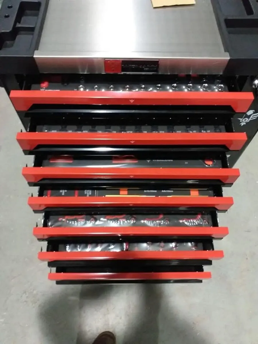 XXL 7-DRAWER TOOL CABINET – 6 DRAWERS FULLY LOADED - Image 2