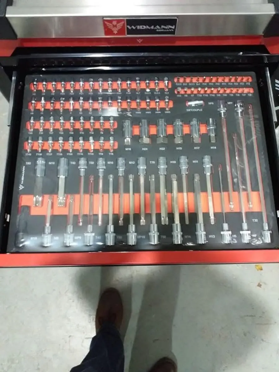 XXL 7-DRAWER TOOL CABINET – 6 DRAWERS FULLY LOADED - Image 4