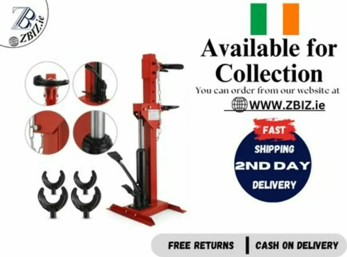 Hydraulic Spring Compressor Tool 1 Ton Heavy - Image 1