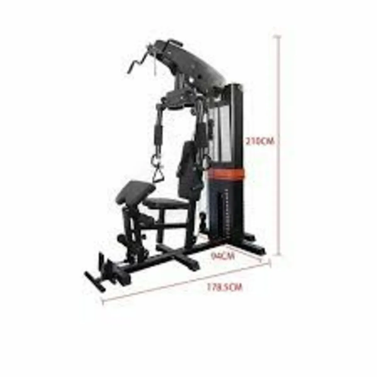 GX Multi gym with 73kg Weight Stack-Free Delivery - Image 2