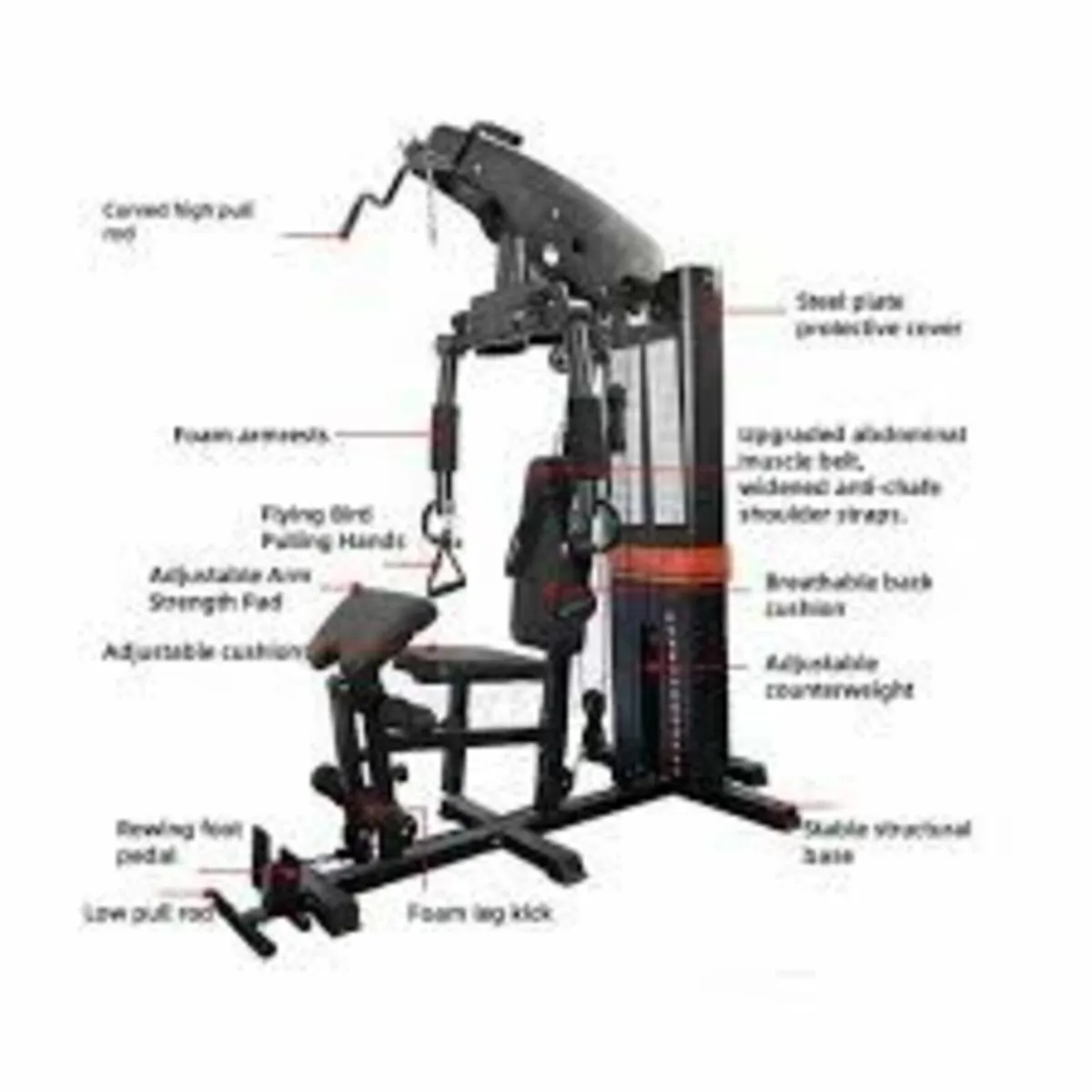 GX Multi gym with 73kg Weight Stack-Free Delivery - Image 3