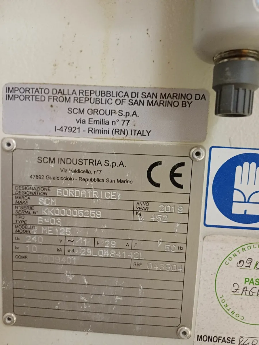 Scm me25 edgebander - Image 1