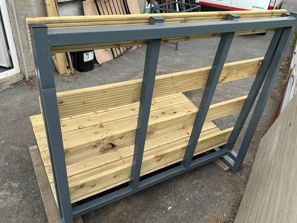 L Shaped glass or sheet Rack - Image 2