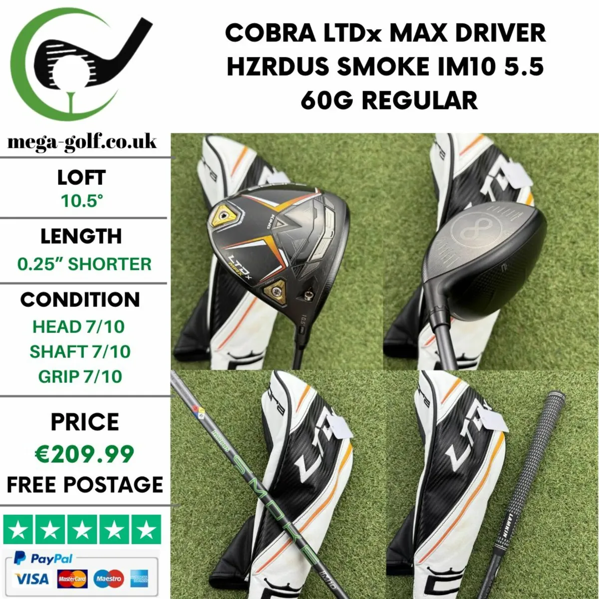 COBRA LTDx MAX DRIVER / 10.5° / REGULAR - Image 1