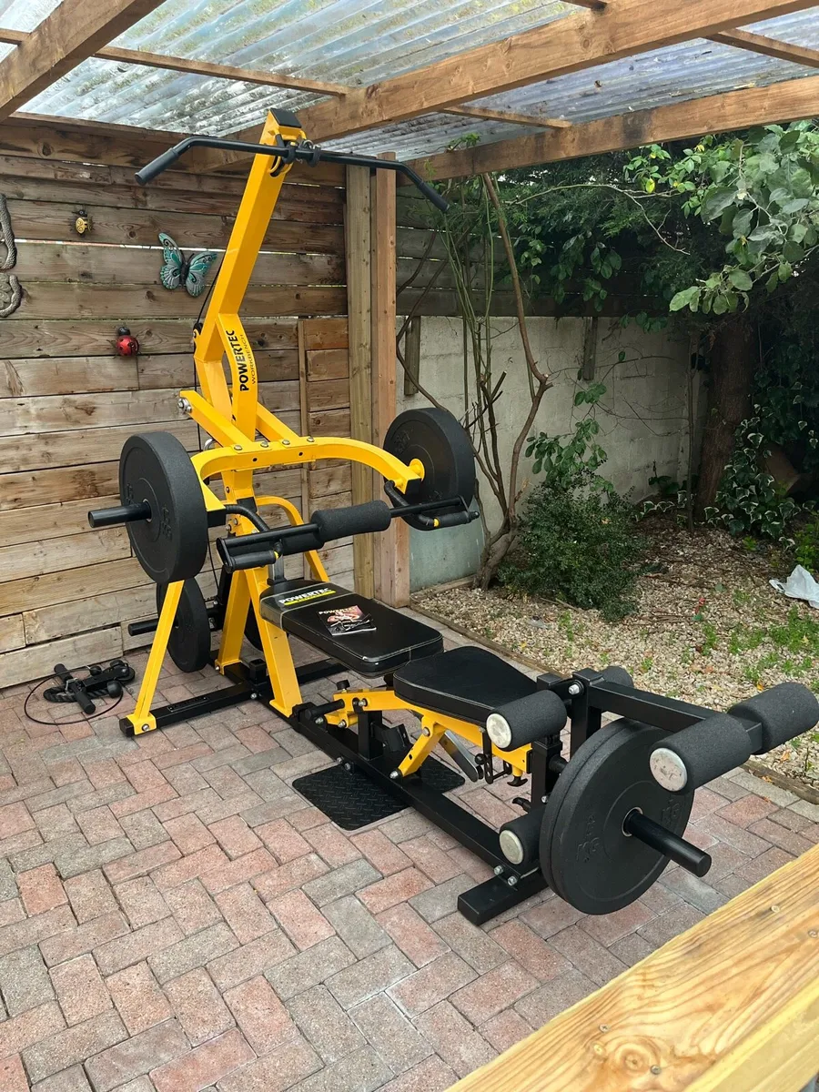 Powertec leverage gym With weight set - Image 1