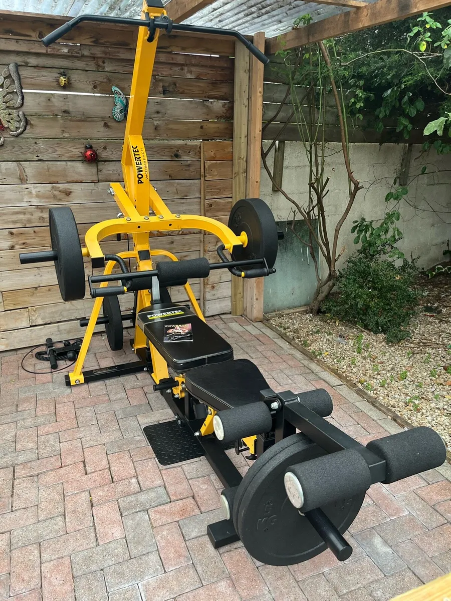 Powertec leverage gym With weight set - Image 2
