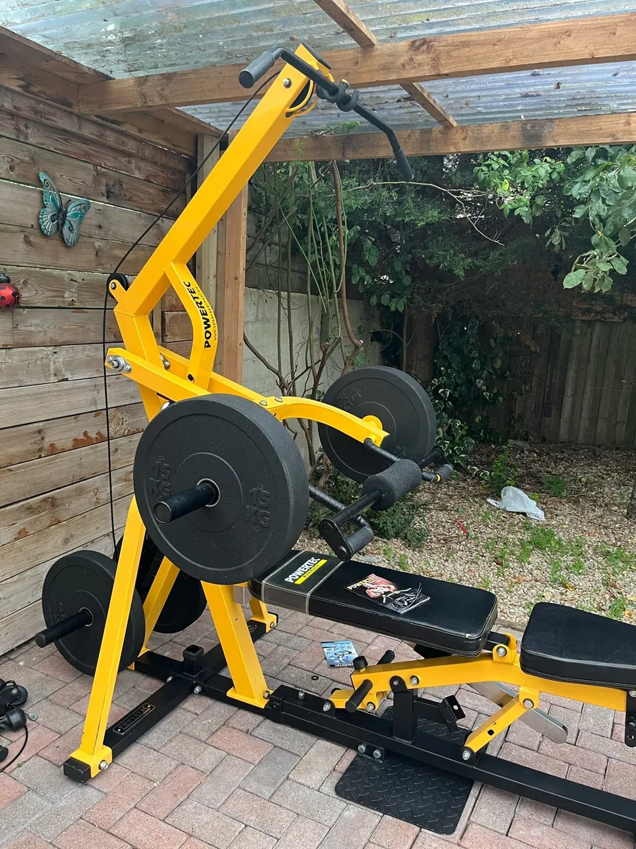 Powertec leverage gym With weight set - Image 4