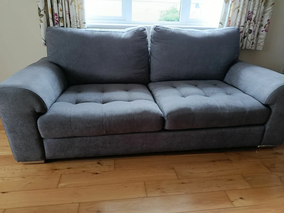 2 Large Sofas - Image 1