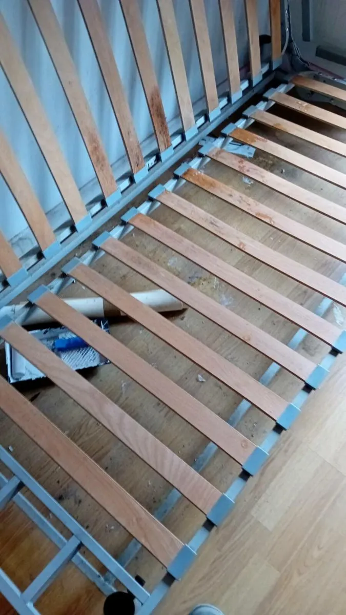 Fold out futon and mattress - Image 3