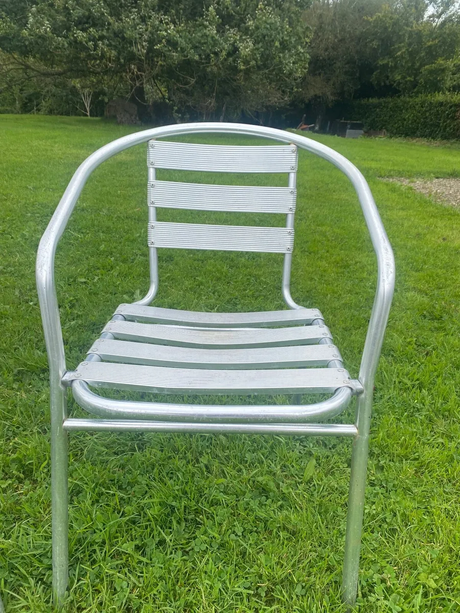 Aluminium Stacking Chairs - Image 2