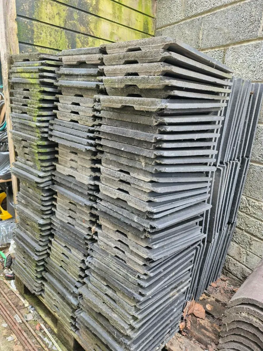 Concrete roof tiles and ridge caps - Image 2