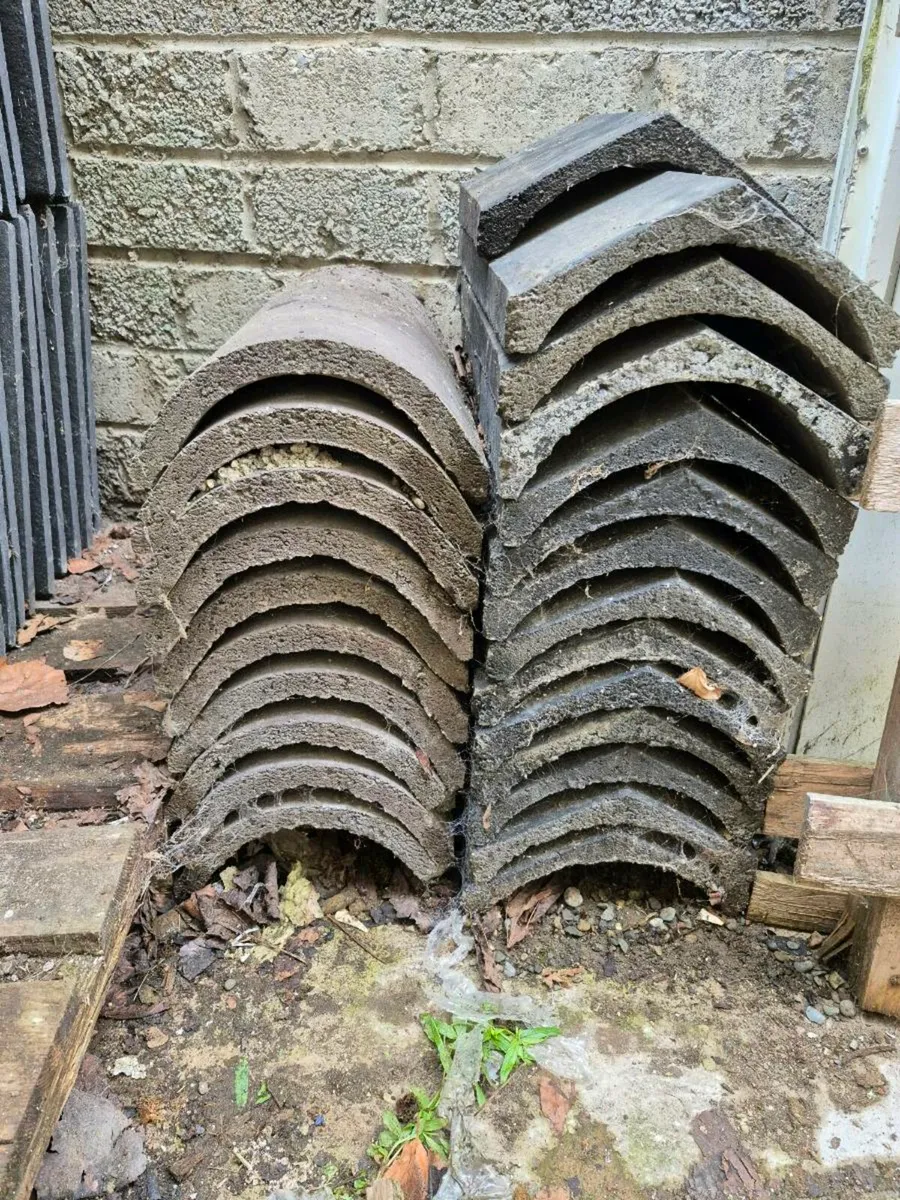 Concrete roof tiles and ridge caps - Image 3