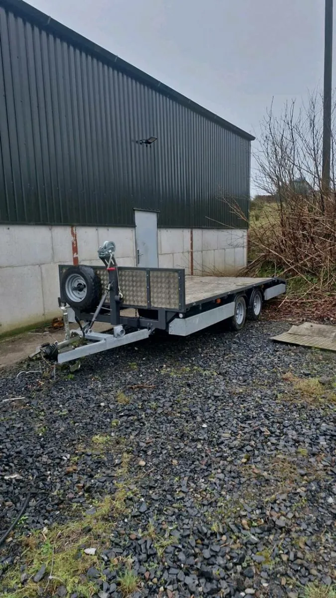 15ft beaver tail trailer