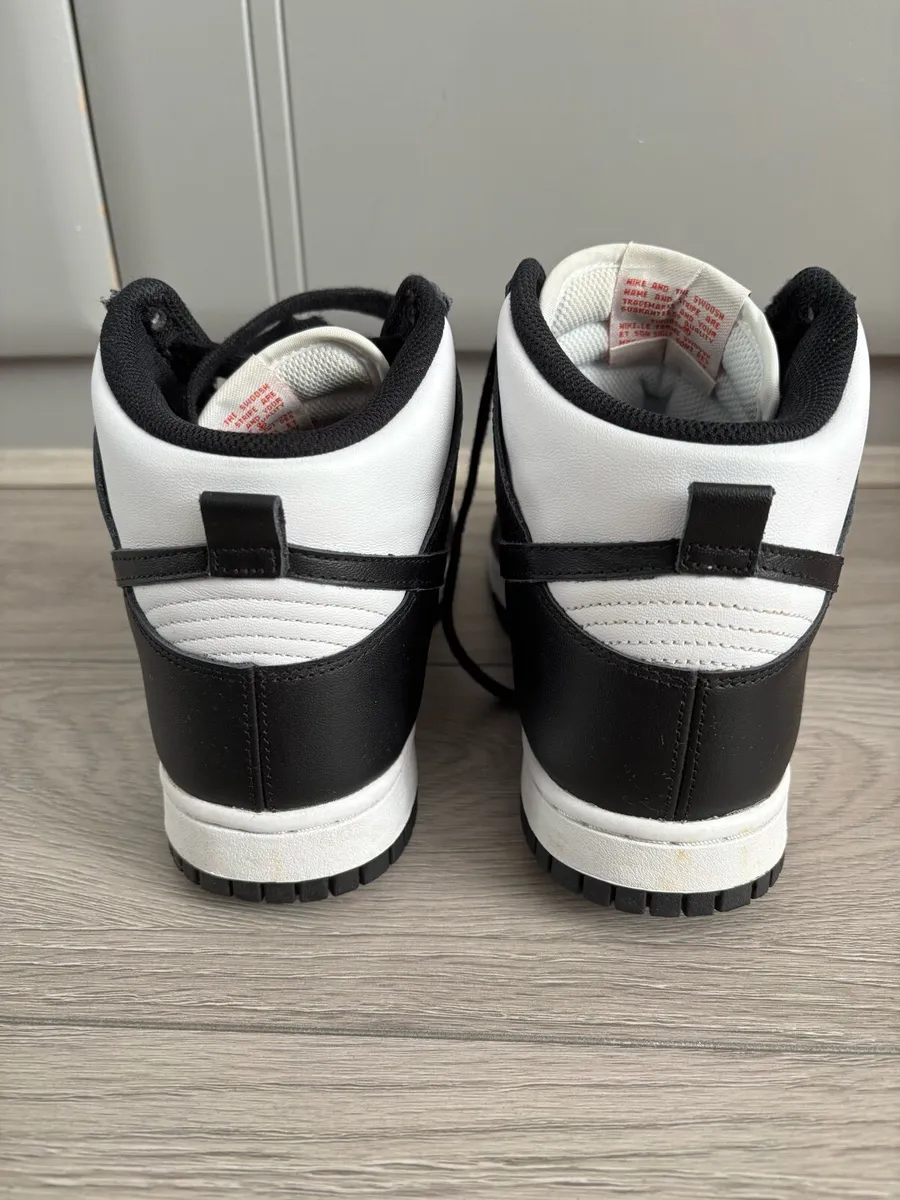 Nike Dunk High Panda in Black and White - Image 4