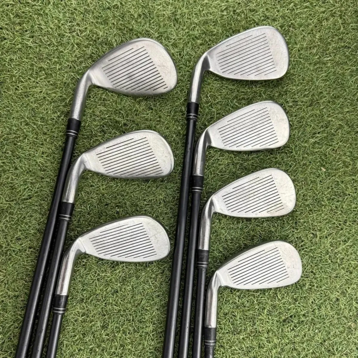 TAYLORMADE R7 XD IRONS / 5-PW-SW / REAX 65 STIFF - Image 3