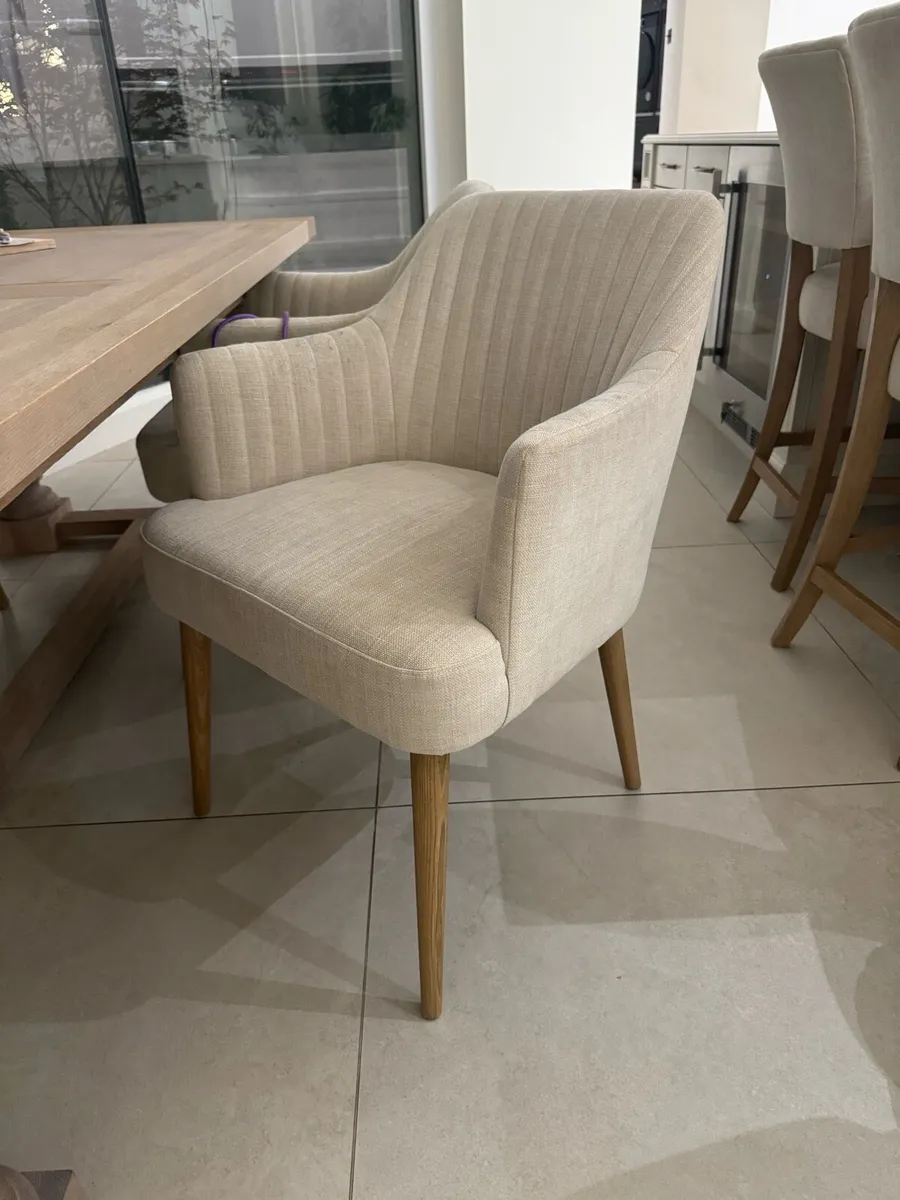 Cream Dining Chair Set of 4 - Image 1