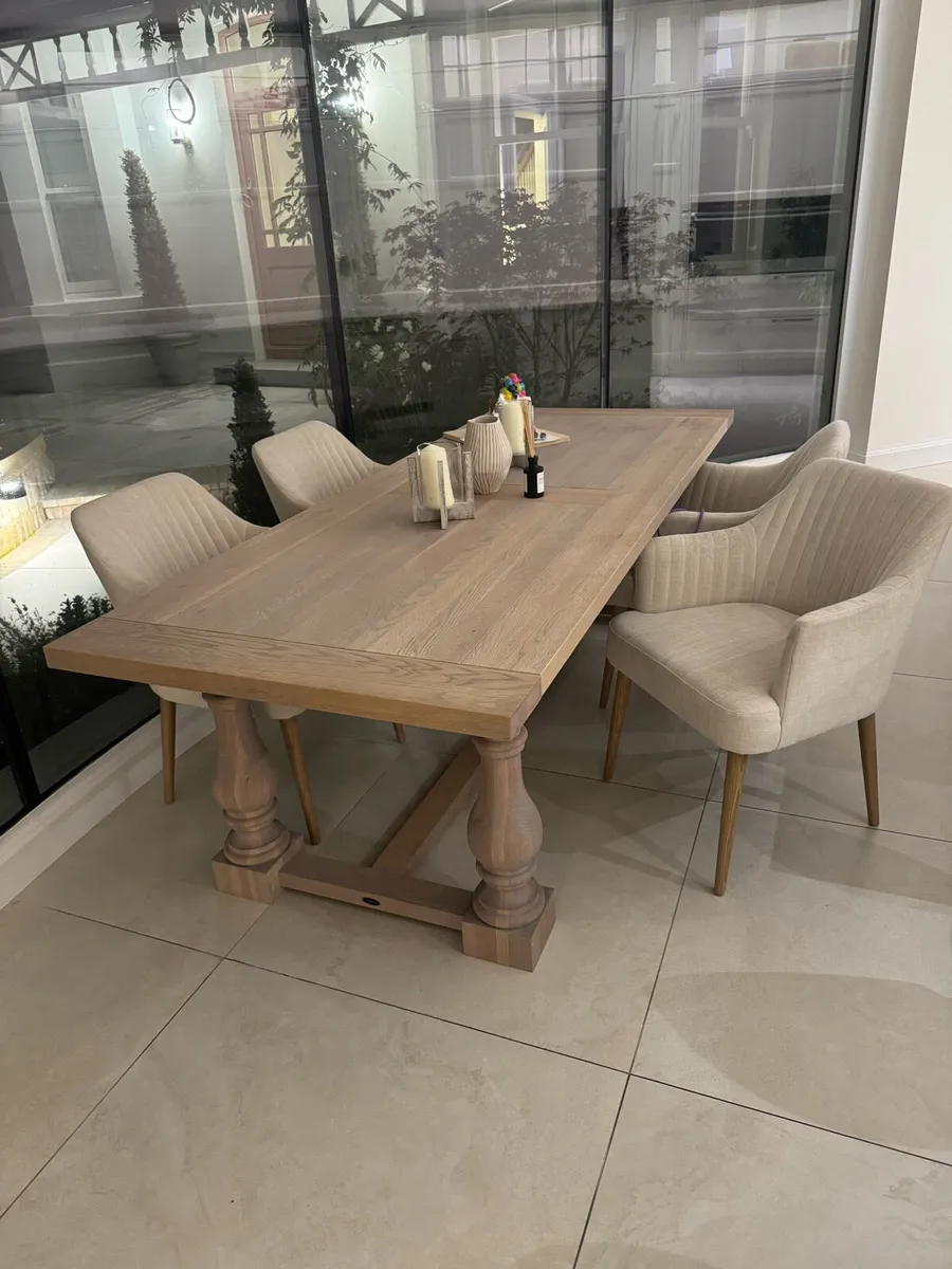 Cream Dining Chair Set of 4 - Image 2