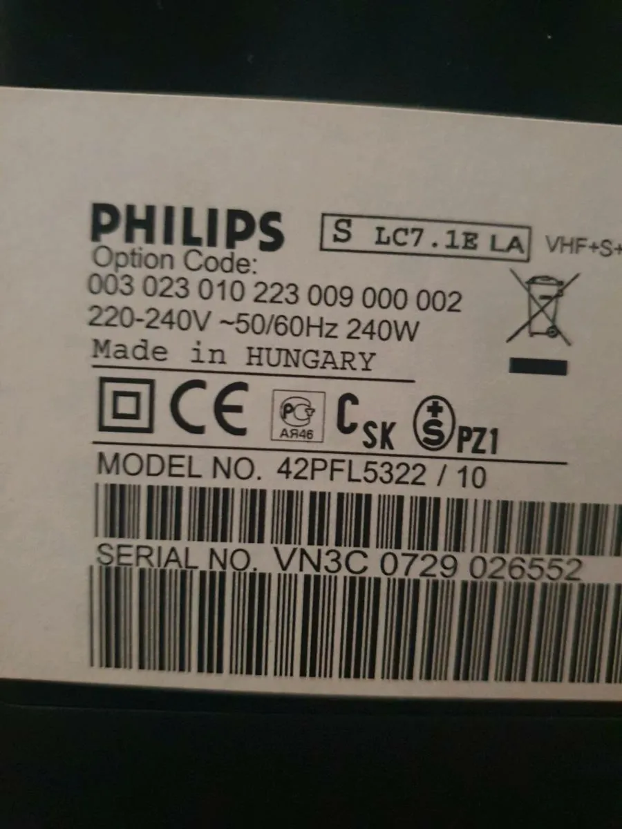 Philips 42 " LCD TV. - Image 3