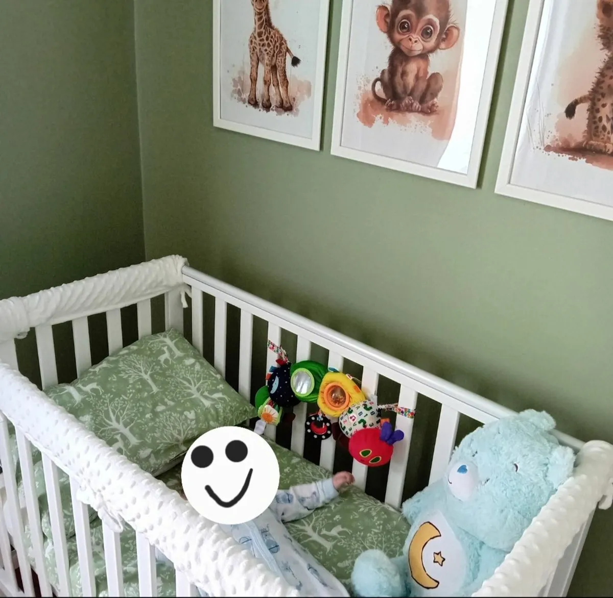 Obaby Bantam Space Saver Cot and Accessories - Image 1