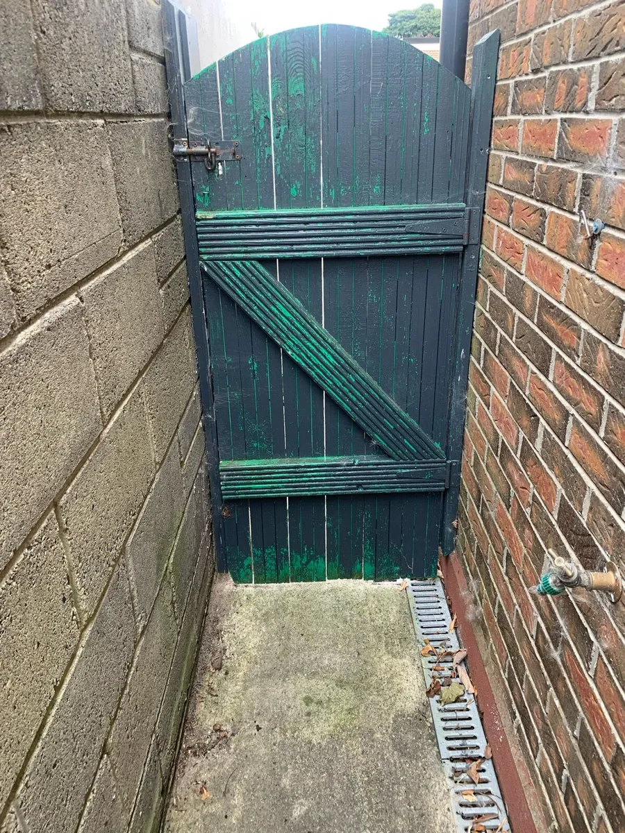 Wooden side door/gate - Image 2
