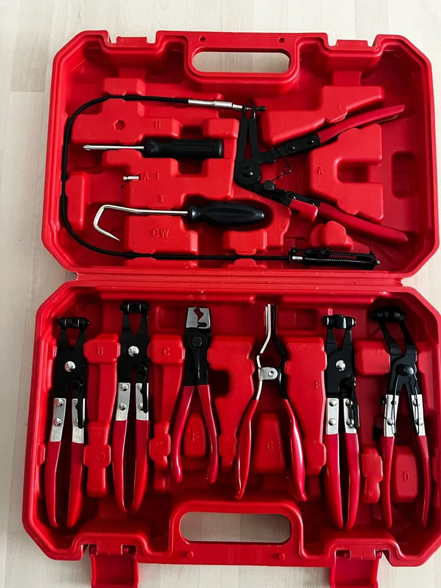 9 PCS Hose Clamp Pliers Kit - Image 1