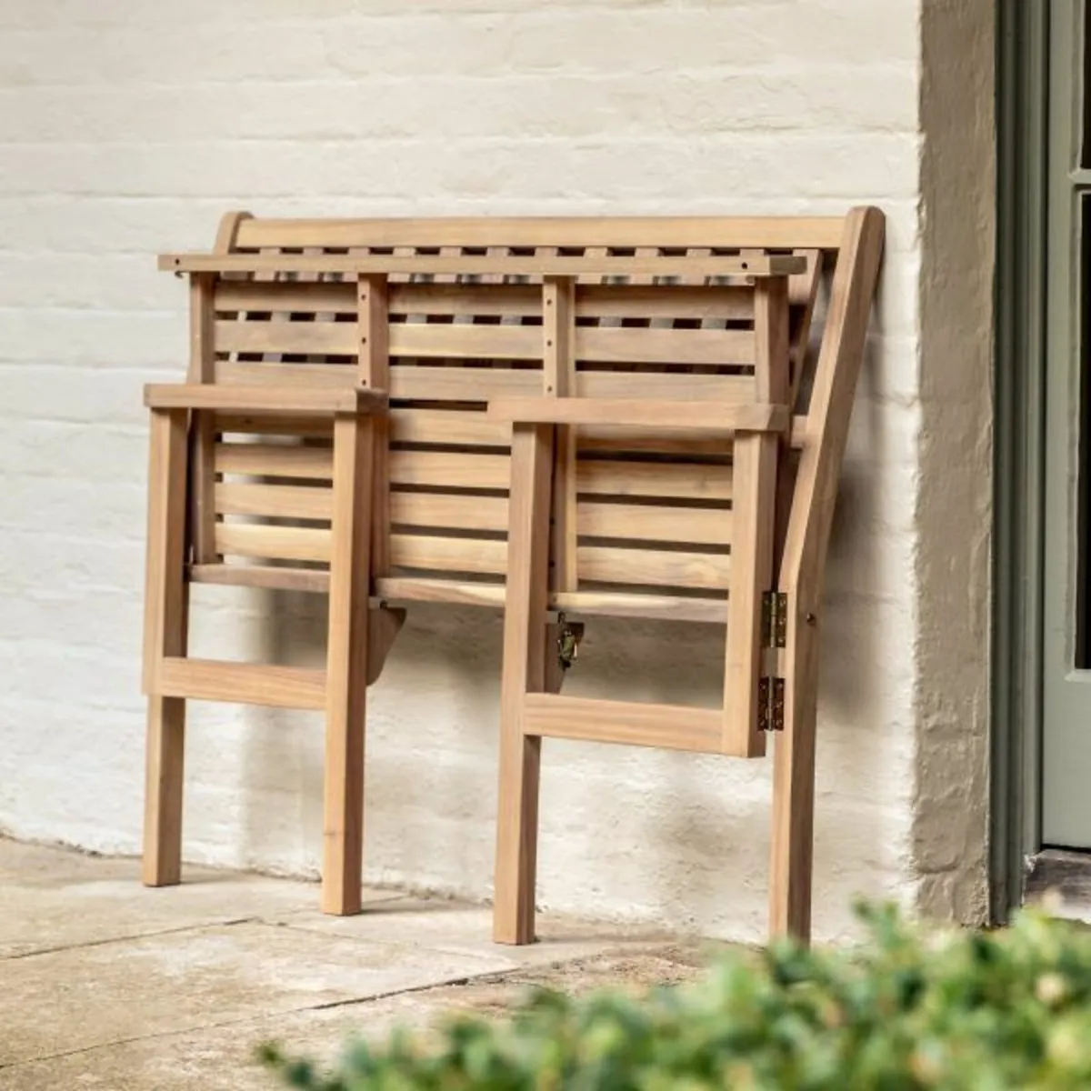 Outdoor folding bench - Image 2