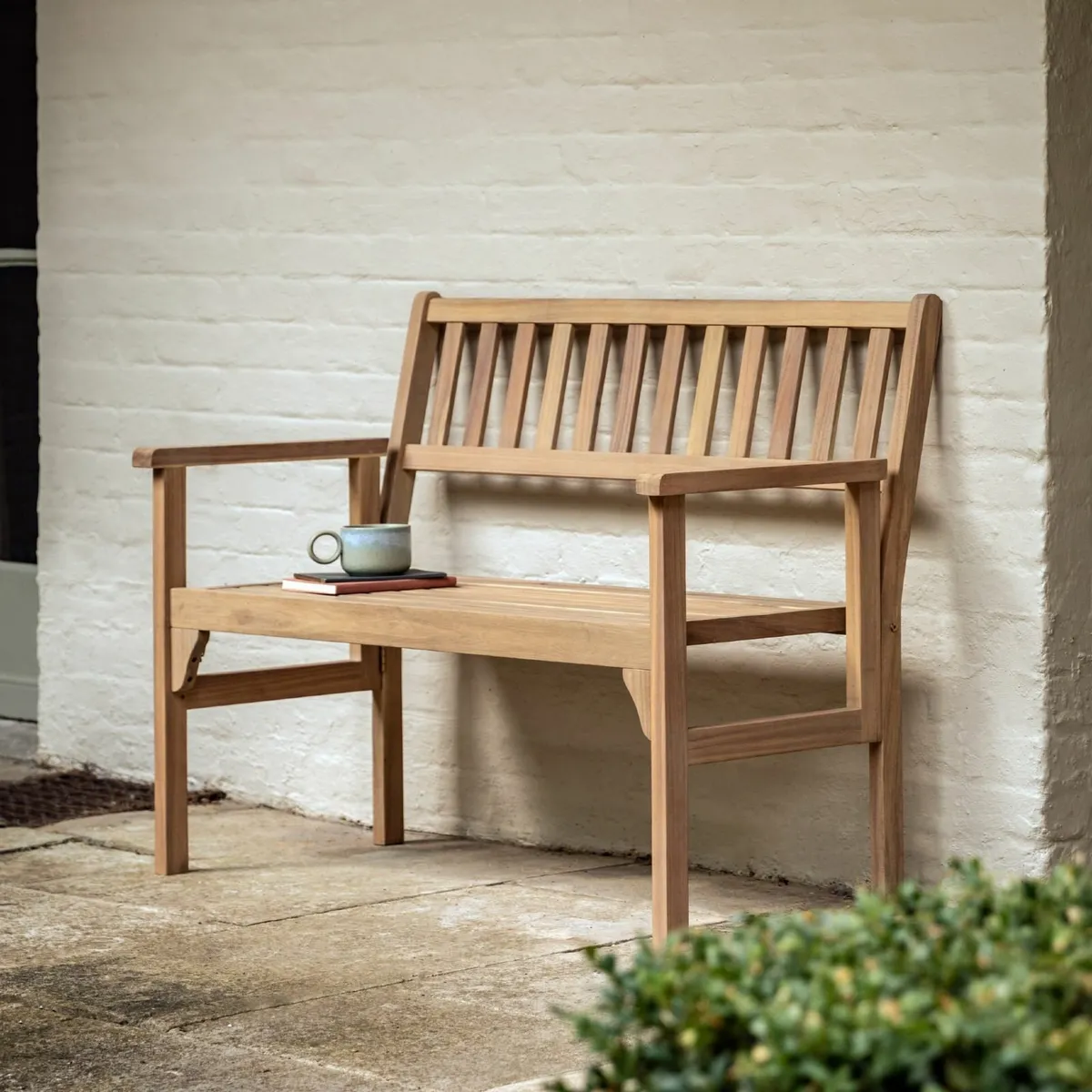 Outdoor folding bench - Image 1