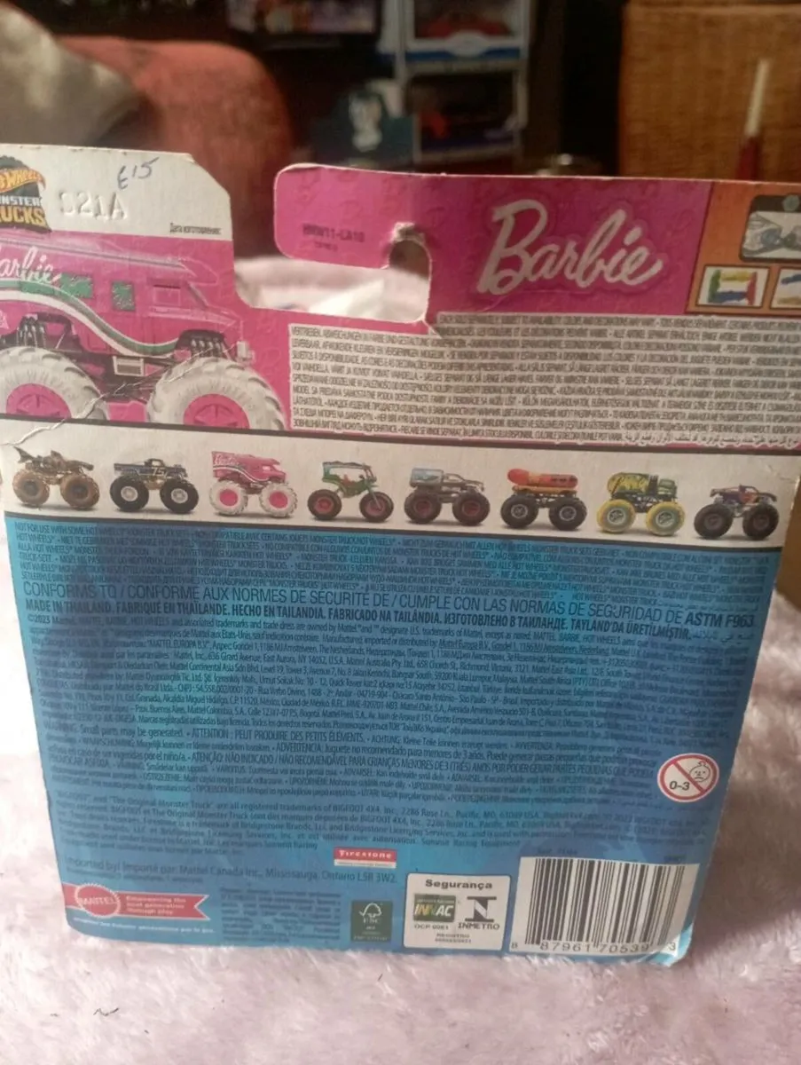 BARBIE  CAMPER FREESTYLE  WRECKERS MONSTER TRUCK. - Image 2