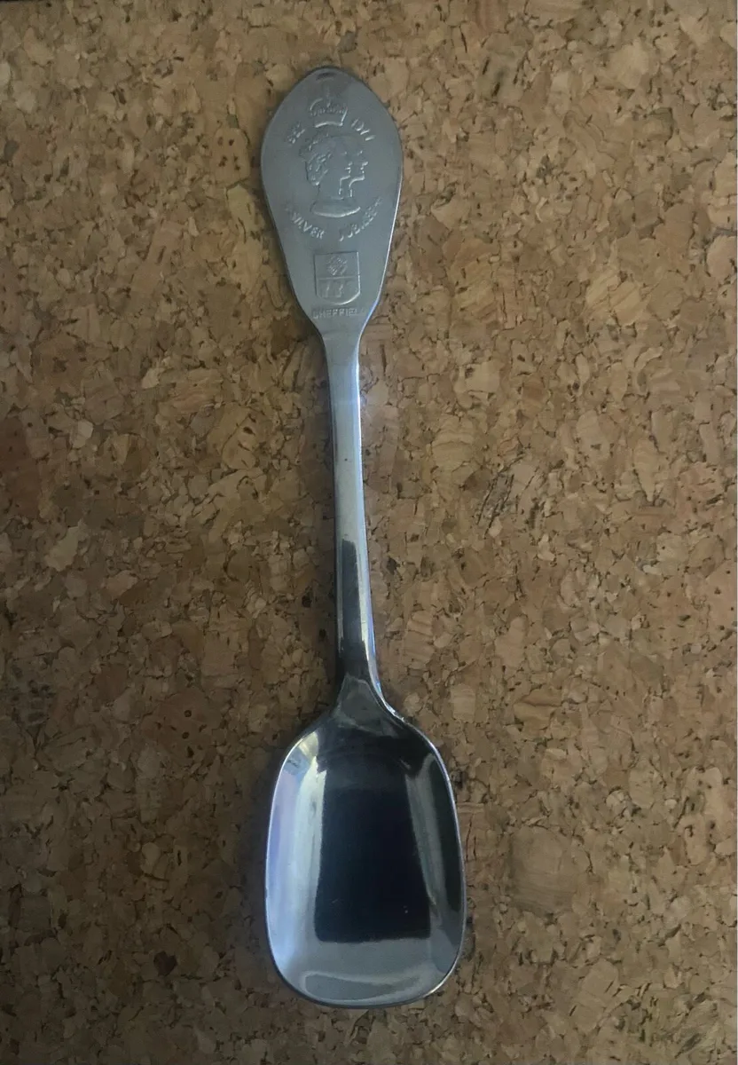 Silver Jubilee Teaspoon - Image 2