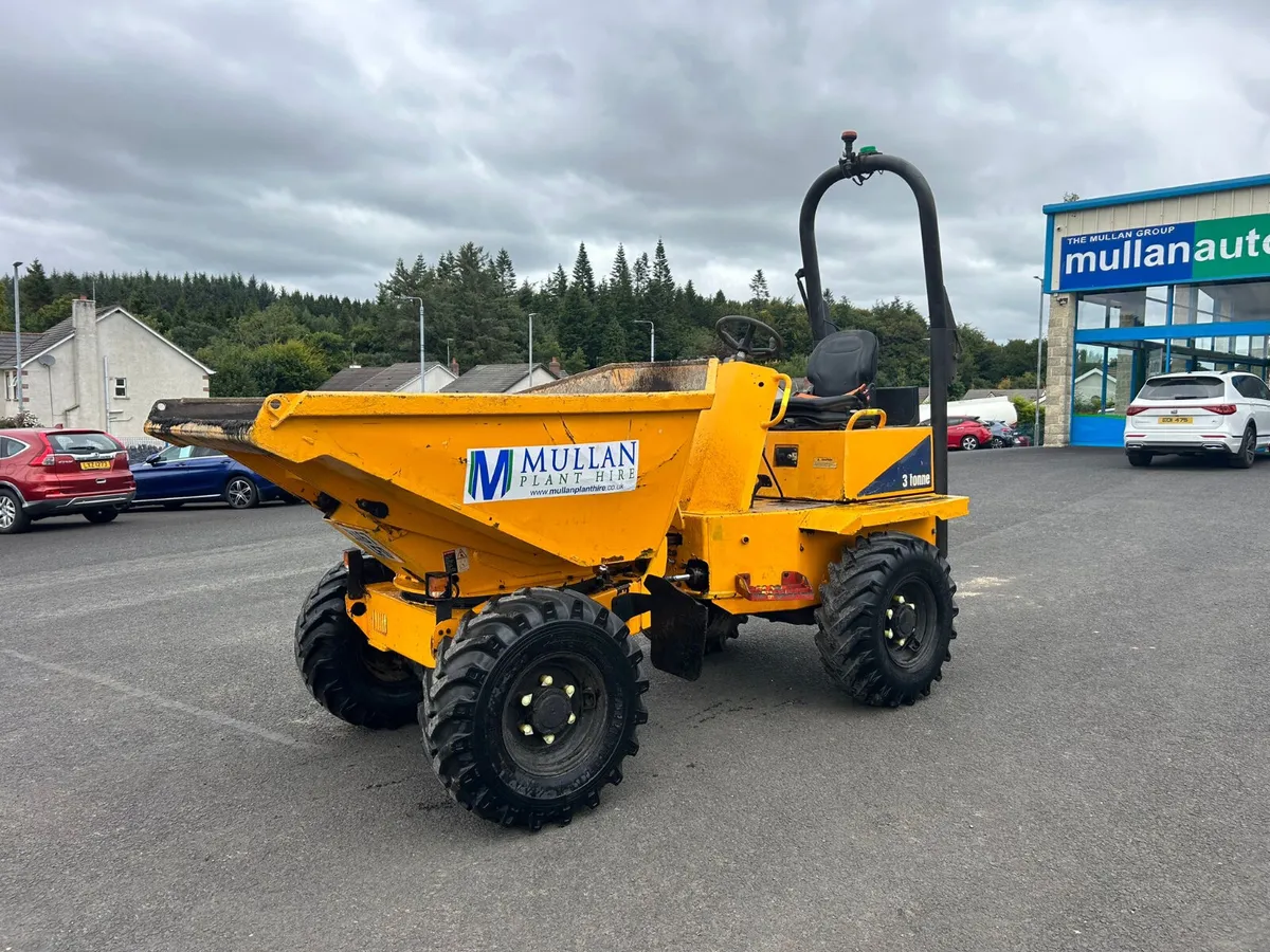 2018 Thwaites 3 Ton Swivel Dumper - MULLANS - Image 1